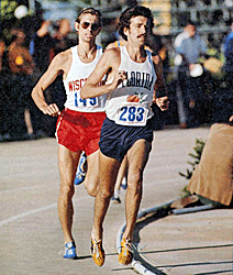 Frank Shorter at Olympic Trials