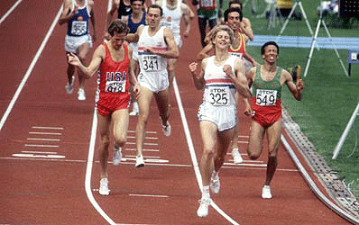Steve Cram wins 1500m World Title in 1983