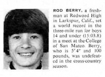 Freshman Rod Berry (Redwood) in SI