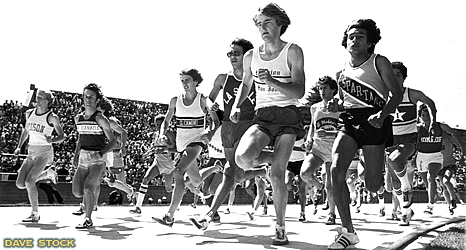 The start of CA State 3200m - 1980